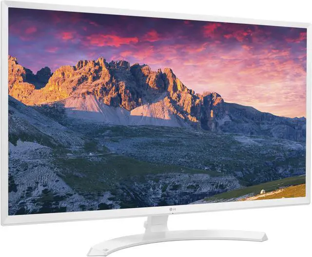 Alt view image 3 of 6 - LG 32MP58HQ-W White 32" (Actual size 31.5") FHD IPS Widescreen LED Backlight Monitor 5ms 1920 x 1080 at 60 Hz, On Screen Control w/ Screen Split, HDMI/D-Sub 250 cd/m2 1000:1
