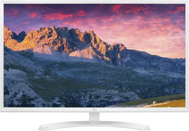 Alt view image 2 of 6 - LG 32MP58HQ-W White 32" (Actual size 31.5") FHD IPS Widescreen LED Backlight Monitor 5ms 1920 x 1080 at 60 Hz, On Screen Control w/ Screen Split, HDMI/D-Sub 250 cd/m2 1000:1