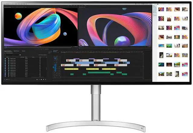 Alt view image 3 of 13 - LG 34BK95U-W 34" 5K 5120 x 2160 21:9 UltraWide Nano IPS LED HDR Monitor