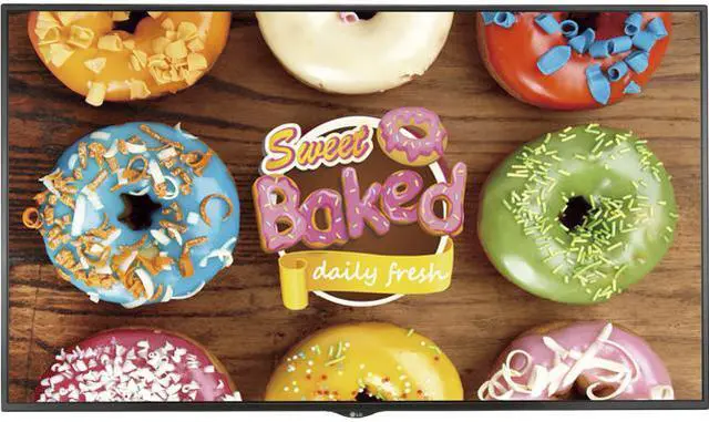 Main image of LG 55UH5E-B 55" 4K Ultra HD Commercial Display (Cisco Certified Compatible Display), with Built-in Wi-Fi, webOS, 24/7, Landscape & Portrait