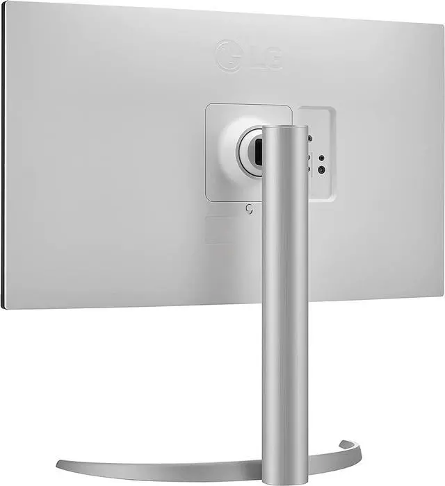Alt view image 10 of 14 - LG 27UP650-W Monitor 27” UHD (3840 x 2160) IPS Display, VESA DisplayHDR 400, DCI-P3 95% Color Gamut, 3-Side Virtually Borderless Display, Height/Pivot/Tilt Adjustable Stand – Silver