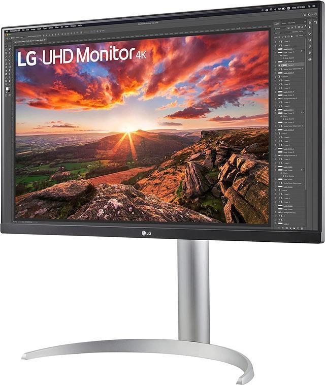 LG 27UP650-W Monitor 27” UHD (3840 x 2160) IPS Display, VESA