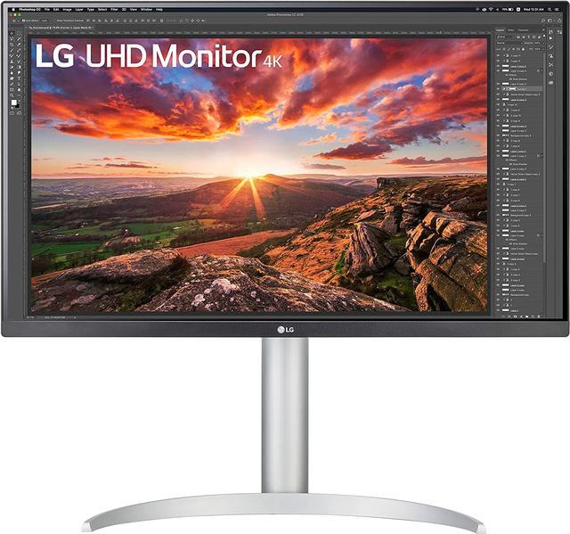 LG 27UP650-W Monitor 27” UHD (3840 x 2160) IPS Display, VESA 