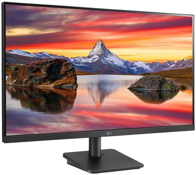 Alt view image 4 of 10 - LG 27" 3-Side Borderless Monitor 27MP400-B 1920 x 1080 Full HD IPS 75Hz HDMI D-Sub FreeSync VESA Tilt Adjust