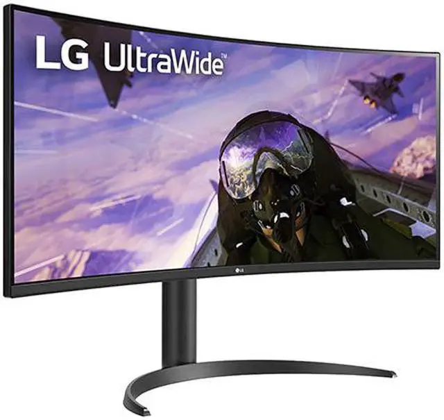 Alt view image 6 of 12 - LG 34BP65C-B 34" UWQHD 3440 x 1440 Curved Screen LED LCD Monitor 21:9 160Hz FreeSync VA Monitor