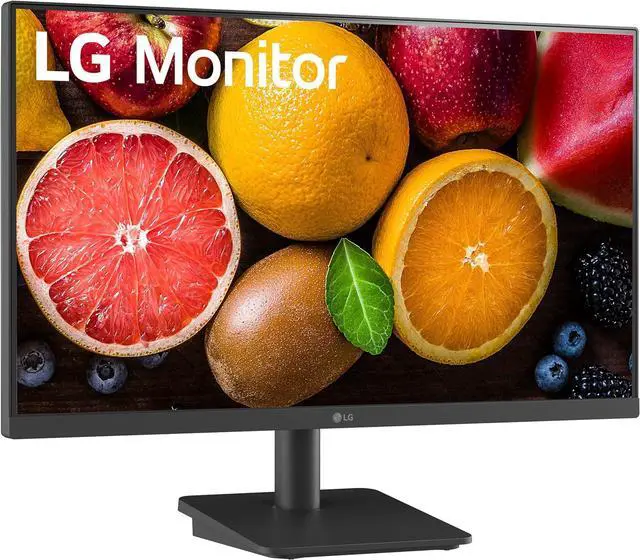 Alt view image 2 of 9 - LG 24" 100 Hz IPS FHD(1920x1080) Monitor - LCD Flat Panel 100Hz 5ms (GtG at Faster) NTSC 72% (CIE1931) 24MS500-B