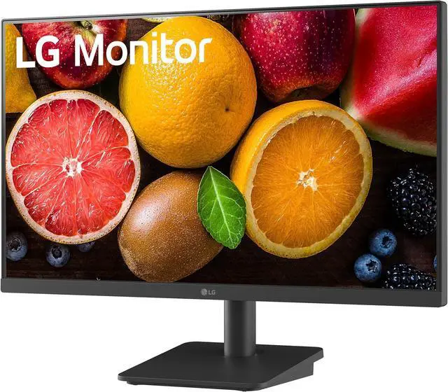Alt view image 3 of 9 - LG 24" 100 Hz IPS FHD(1920x1080) Monitor - LCD Flat Panel 100Hz 5ms (GtG at Faster) NTSC 72% (CIE1931) 24MS500-B