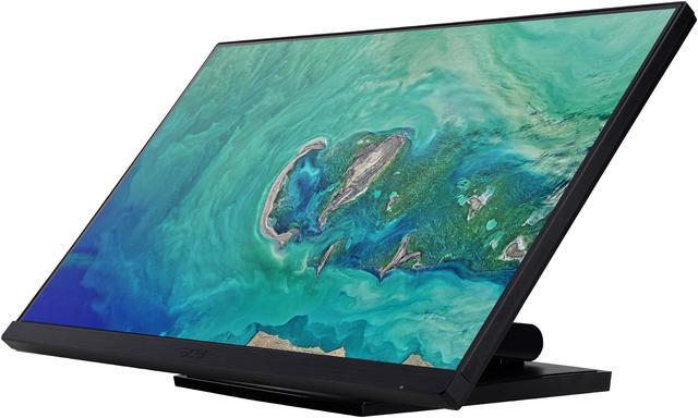 Alt view image 4 of 5 - Acer Touch Series UT241Y 24" (23.8" viewable) Full HD 1920 x 1080 60Hz 4ms (GTG) VGA HDMI Built-in Speakers Backlit LED IPS Touchscreen Monitor