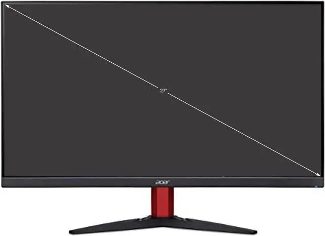Alt view image 2 of 7 - Acer Nitro KG272 27" 144Hz (OC to 165Hz) Full HD 1920 x 1080 AMD FreeSync Premium IPS Gaming Monitor w/ Built-in Speakers