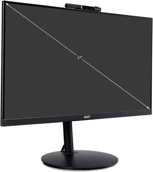 Alt view image 2 of 7 - Acer CB272 D 27" Full HD LED LCD Monitor - 16:9 - Black - In-plane Switching (IPS) Technology - 1920 x 1080 - 16.7 Million Colors - 250 Nit - 1 ms VRB - 75 Hz Refresh Rate - HDMI - VGA - DisplayP