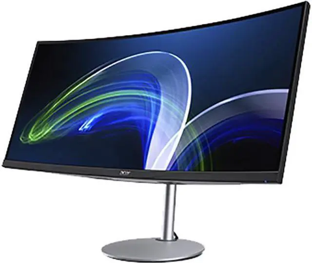 Alt view image 2 of 7 - Acer CB342CUR 34" LED LCD Monitor - 21:9 - Black - 34" Class - In-plane Switching (IPS) Technology - 3440 x 1440 - 1.07 Billion Colors - FreeSync (DisplayPort/HDMI) - 300 Nit - 1 ms - 60 Hz