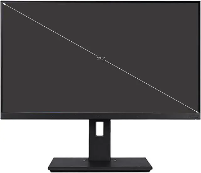 Alt view image 2 of 7 - Acer BR247Y 23.8" Full HD LED LCD Monitor - 16:9 - Black - In-plane Switching (IPS) Technology - 1920 x 1080 - 16.7 Million Colors - 250 Nit - 4 ms - 75 Hz Refresh Rate - HDMI - VGA - DisplayPort