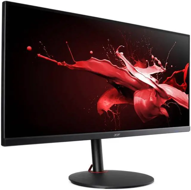 Alt view image 2 of 5 - Acer Gaming XV340CK PBMIIPPHZX 34" IPS 3440x1440 UWQHD 144Hz 1ms Response Time 99% sRGB Wide Color Gamut AMD FreeSync Premium HDR Monitor, HDMIx2, DisplayPortx2, USB3.0, Speakers