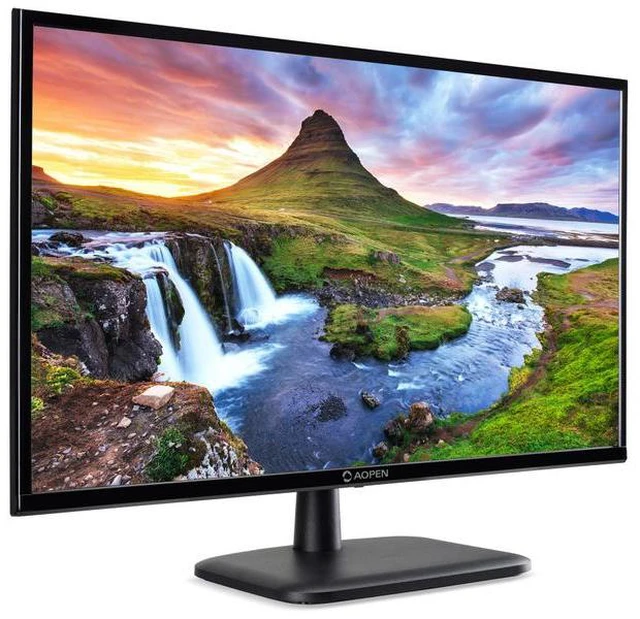 Alt view image 2 of 5 - AOpen 22CV1Q H3 22" Class Full HD LED Monitor - 16:9 - Black - 21.5" Viewable - Vertical Alignment - LED Backlight - 1920 x 1080 - 16.7 Million Colors - FreeSync - 250 Nit - 1 ms - UM.WC1AA.301