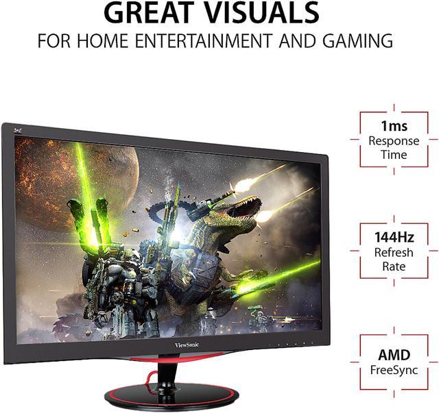 ViewSonic VX2458-mhd 144Hz 23.6インチ - ディスプレイ