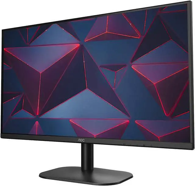 Alt view image 3 of 6 - AOC 24B2XH 1080p 24" IPS Monitor, Black
