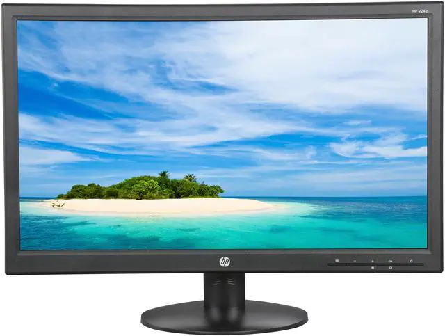 Alt view image 2 of 8 - HP Business Smart buy V241P 23.6" Black 1920x1080 LED Backlight LCD Monitor 8ms (GTG) 250cd/m2