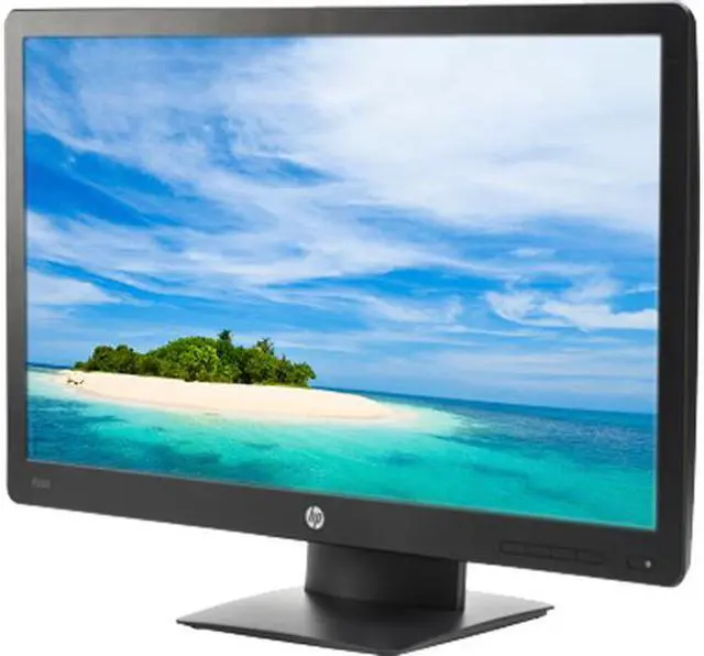 Main image of HP Pro P203 X7R53AA 20" Monitor, 1600x900, 5ms, DP, VGA, Tilt
