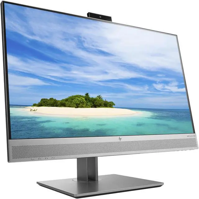 Alt view image 3 of 7 - HP 24" 60 Hz IPS FHD LED Backlit IPS Monitor 5 ms D-Sub, HDMI, DisplayPort EliteDisplay E243m 1FH48AA#ABA