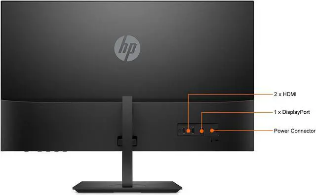 Alt view image 8 of 10 - HP 27f 5ZP65AA#ABA 27" UHD 3840 x 2160 (4K) 5 ms (GTG) 60 Hz 2 x HDMI, DisplayPort Monitor