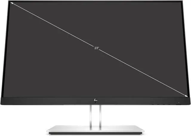 Alt view image 2 of 4 - HP 23" 60Hz IPS FHD Monitors - LCD Flat Panel 5 ms D-Sub, HDMI, DisplayPort Flat Panel E23 G4