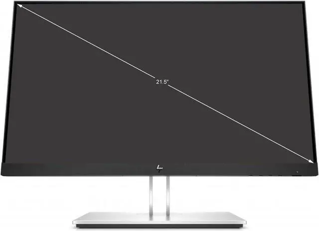 Alt view image 2 of 7 - HP 21.5" IPS Full HD Monitor 5ms GtG (with overdrive) D-Sub, HDMI, DisplayPort, USB Flat Panel E22 G4