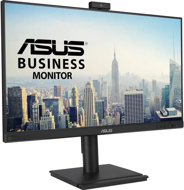 Alt view image 2 of 16 - Asus BE249QFK 24" Class Webcam Full HD LED Monitor - 16:9 - 23.8" Viewable - In-plane Switching (IPS) Technology - LED Backlight - 1920 x 1080 - 16.7 Million Colors - 250 Nit - 5 ms - 100 Hz