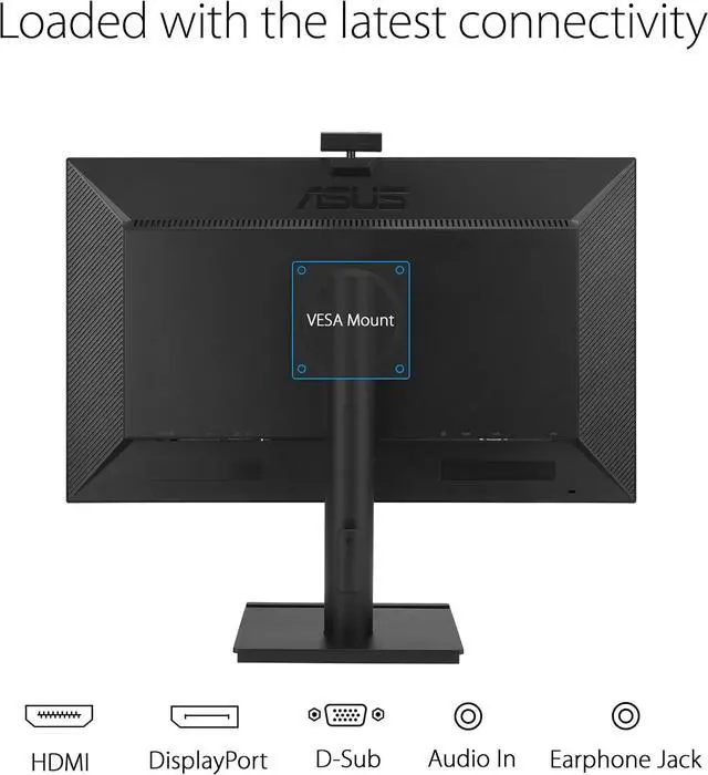 Alt view image 14 of 16 - Asus BE249QFK 24" Class Webcam Full HD LED Monitor - 16:9 - 23.8" Viewable - In-plane Switching (IPS) Technology - LED Backlight - 1920 x 1080 - 16.7 Million Colors - 250 Nit - 5 ms - 100 Hz