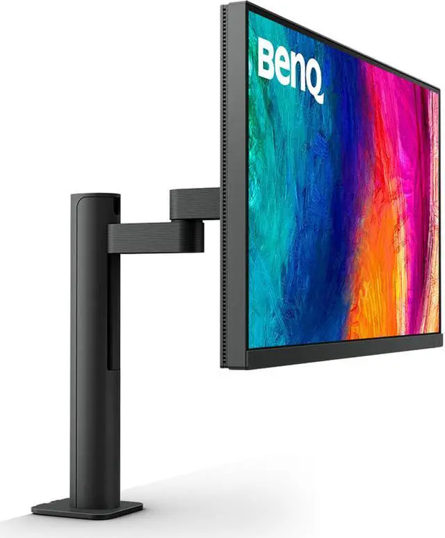 Alt view image 4 of 18 - BenQ PD2705UA Ergo Arm Mac-Ready 27" 4K UHD | 99% Rec. 709 & sRGB | IPS | DeltaE =3 | ICC Sync | Calibration Report | AQCOLOR | Uniformity | HotKey Puck | DisplayPort | USB-C (65W) | USB Hub