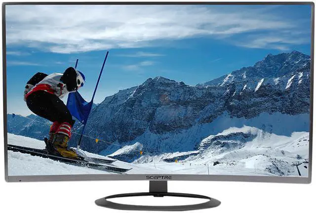 Main image of Sceptre C325W-1920R 32" 5ms Ultra Slim Curved Monitor, DCR 12,000:1, VESA Mountable, Viewing Angle 178/178, HDMI, Displayport, VGA, US Warranty