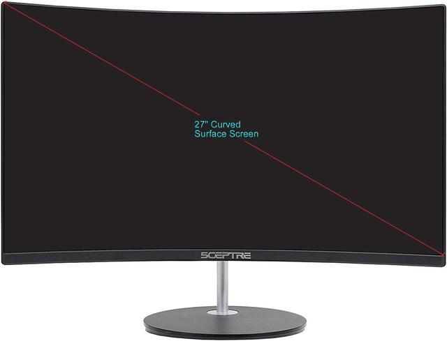 Sceptre Monitor Curvo 27 C275W-1920NR, Tiempo de respuesta 8 ms,  frecuencia de 75Hz - Oficenter