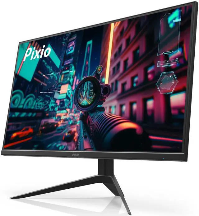 Alt view image 3 of 8 - Pixio PX277 Prime 27 inch 165Hz IPS 1ms (MPRT) HDR WQHD 2560 x 1440 Wide Screen Display 1440p 165Hz Flat Adaptive Sync Esports IPS Gaming Monitor