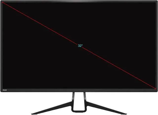 Alt view image 9 of 9 - Pixio PX329 32" 165Hz WQHD 2560 x 1440 Wide Screen Bezel Less Display Professional 1440p VA AMD Radeon FreeSync Certified Gaming Monitor Compatible with Xbox (120Hz & VRR) and PS4