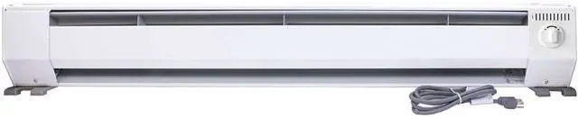 Main image of King  KP1210 4 Feet Portable Electric Baseboard Heater, White