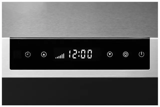 Alt view image 4 of 7 - Hauslane Chef Series 30" Under Cabinet Range Hood PS18, Stainless Steel |  Contemporary Modern Design w/860 CFM, Touch Screen w/Digital Clock, Dishwasher Safe Baffle Filters, LED Lamps, 3-Way Venting