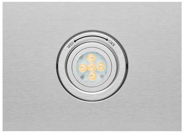 Alt view image 5 of 7 - Hauslane Chef Series 30" Under Cabinet Range Hood PS18, Stainless Steel |  Contemporary Modern Design w/860 CFM, Touch Screen w/Digital Clock, Dishwasher Safe Baffle Filters, LED Lamps, 3-Way Venting