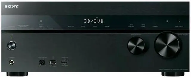 Alt view image 2 of 3 - Sony STR-DN1050 7.2 Hi-RES Wi-Fi Network AV Receiver with Bluetooth