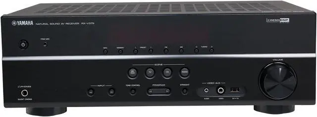 Alt view image 2 of 6 - Yamaha RX-V375 5.1 Channel 3D AV Receiver