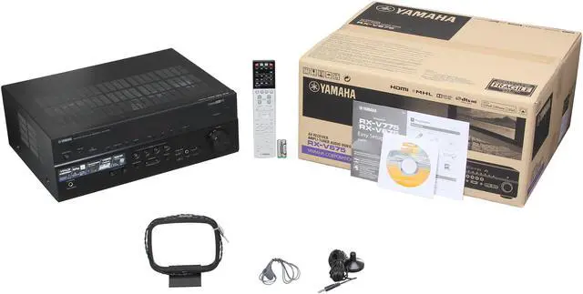 Alt view image 6 of 6 - Yamaha RX-V675 7.2 Channel Network AV Receiver