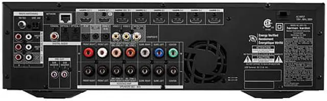 Alt view image 5 of 5 - Harman Kardon AVR 1710 7.2-Channel Receiver