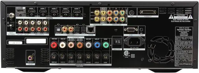 Alt view image 4 of 6 - Harman/Kardon AVR2650 7.1 Channel A/V Receiver