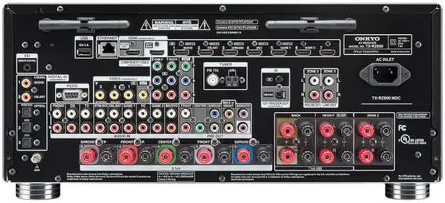 Alt view image 5 of 6 - Onkyo TX-RZ800 7.2-Channel Network AV Receiver