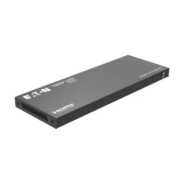 Alt view image 3 of 3 - Eaton Tripp Lite series 8-Port HDMI Splitter - 4K 60 Hz, HDR10, Multi-Resolution Output, Push-Button EDID Control (B118-008-4KL)
