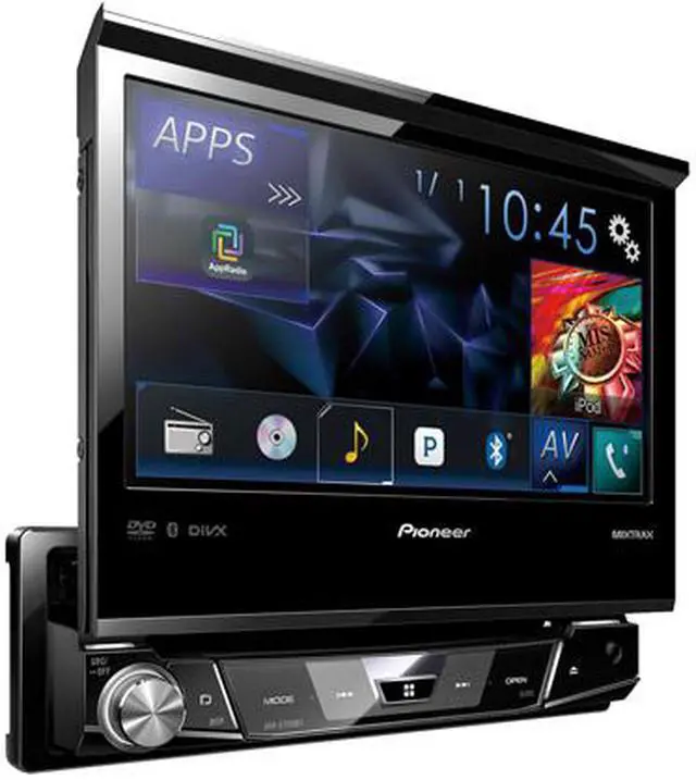 Alt view image 3 of 4 - Pioneer AVH-X7700BT 7" Flip Out DVD/CD Receiver with Bluetooth