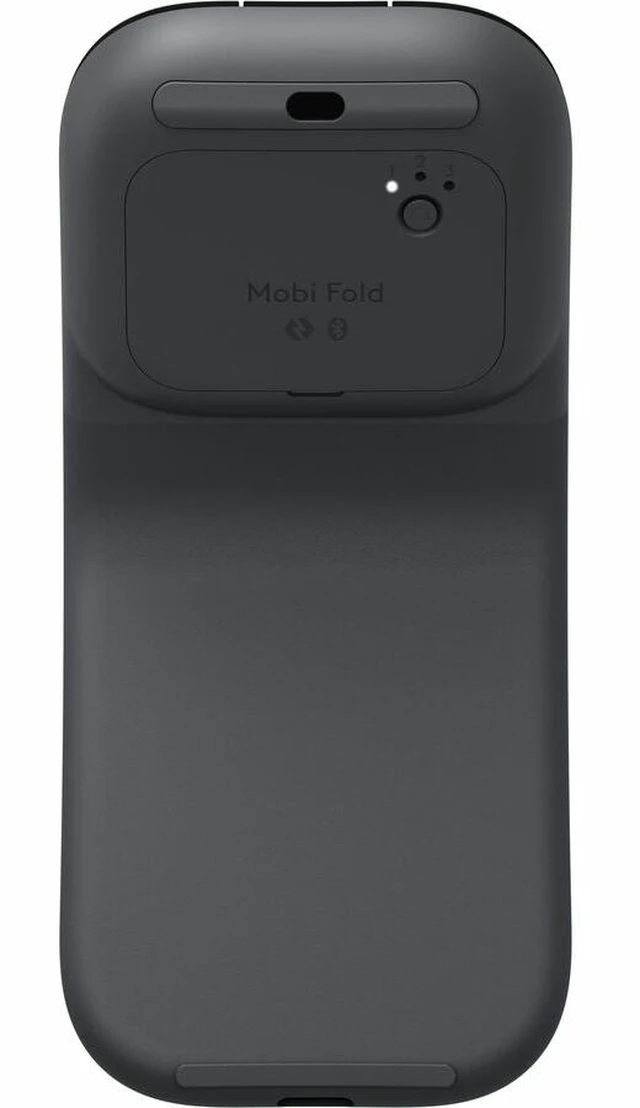 Alt view image 4 of 8 - Logitech Mobi Fold - Ultra-Portable Travel Mouse - Small and Light - Touch Scroll - Quiet Clicks - 4K DPI - Bluetooth - Graphite - 910-007601