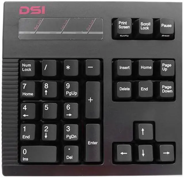 Alt view image 4 of 4 - DSI Left-Handed Keyboard with Cherry Mechanical Red Switch