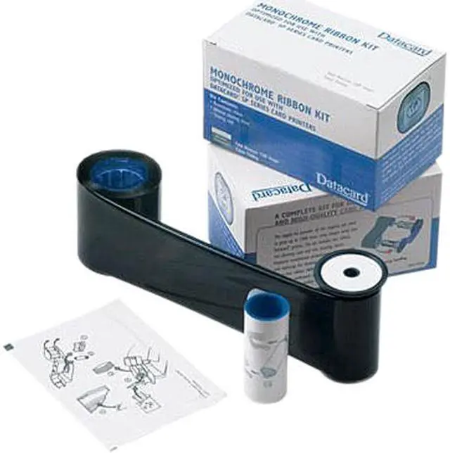 Main image of GRAPHICS MONOCHROME RIBBON KIT METALLIC SILVER 1500 CARD YLD