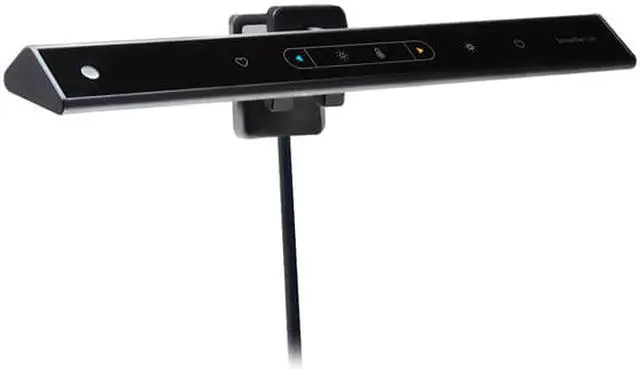 Alt view image 2 of 7 - BenQ ScreenBar Lite, e-Reading LED Task Lamp, Auto Dimming, Ambient Light Sensor, Specially Designed Clip for Laptops, No Glare Workspace Illumination, USN Powered