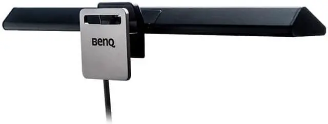 Alt view image 3 of 7 - BenQ ScreenBar Lite, e-Reading LED Task Lamp, Auto Dimming, Ambient Light Sensor, Specially Designed Clip for Laptops, No Glare Workspace Illumination, USN Powered