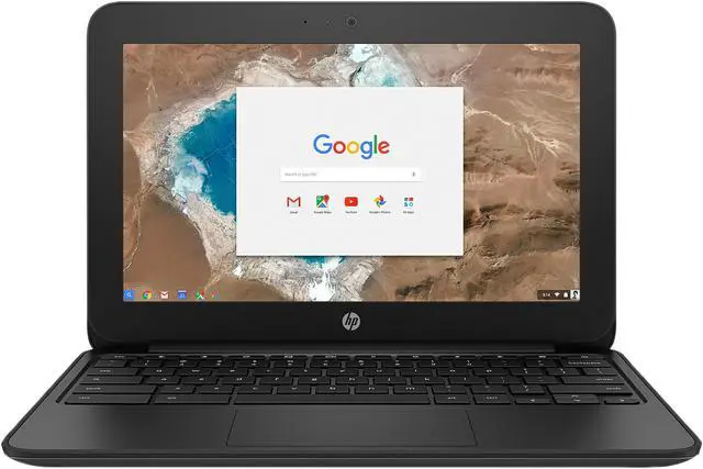Alt view image 2 of 5 - HP 11 G5 (1FX82UT#ABA) Chromebook Intel Celeron N3060 (1.60 GHz) 4 GB LPDDR3 Memory 16 GB eMMC 11.6" Chrome OS